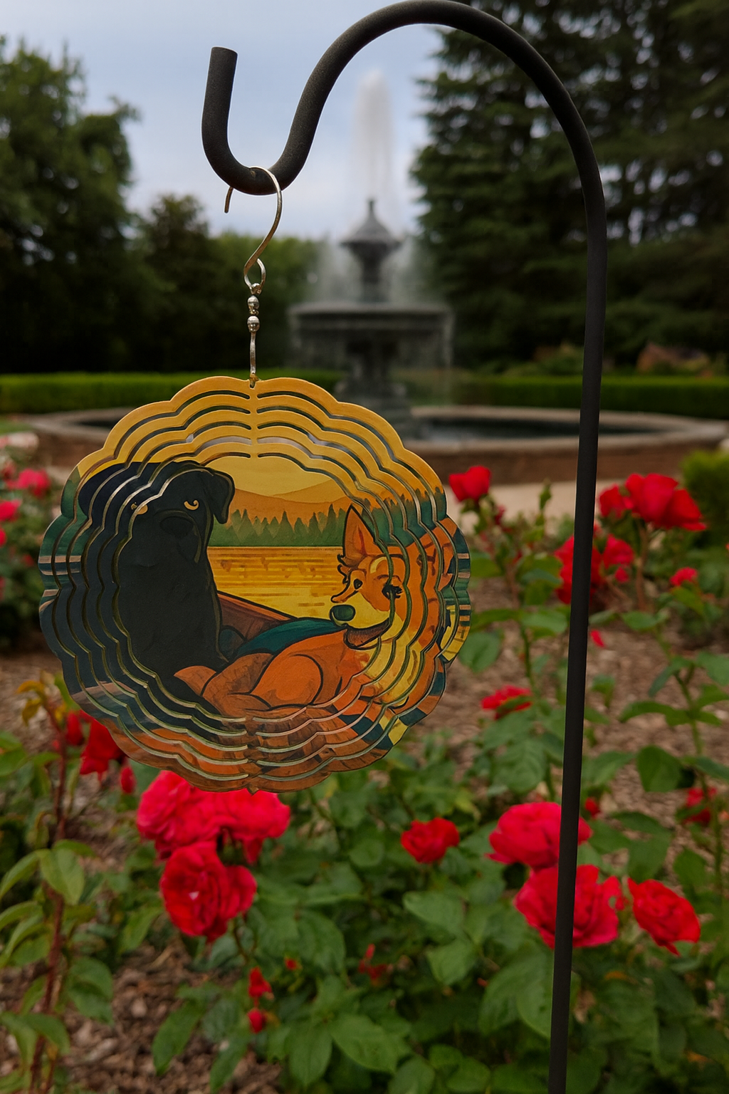 Personalized 8" Photo Wind Spinner