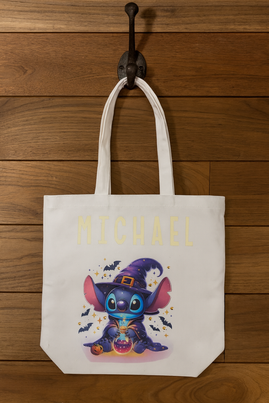 Peek-a-Boo Lilo & Stitch Trick or Treat Bag
