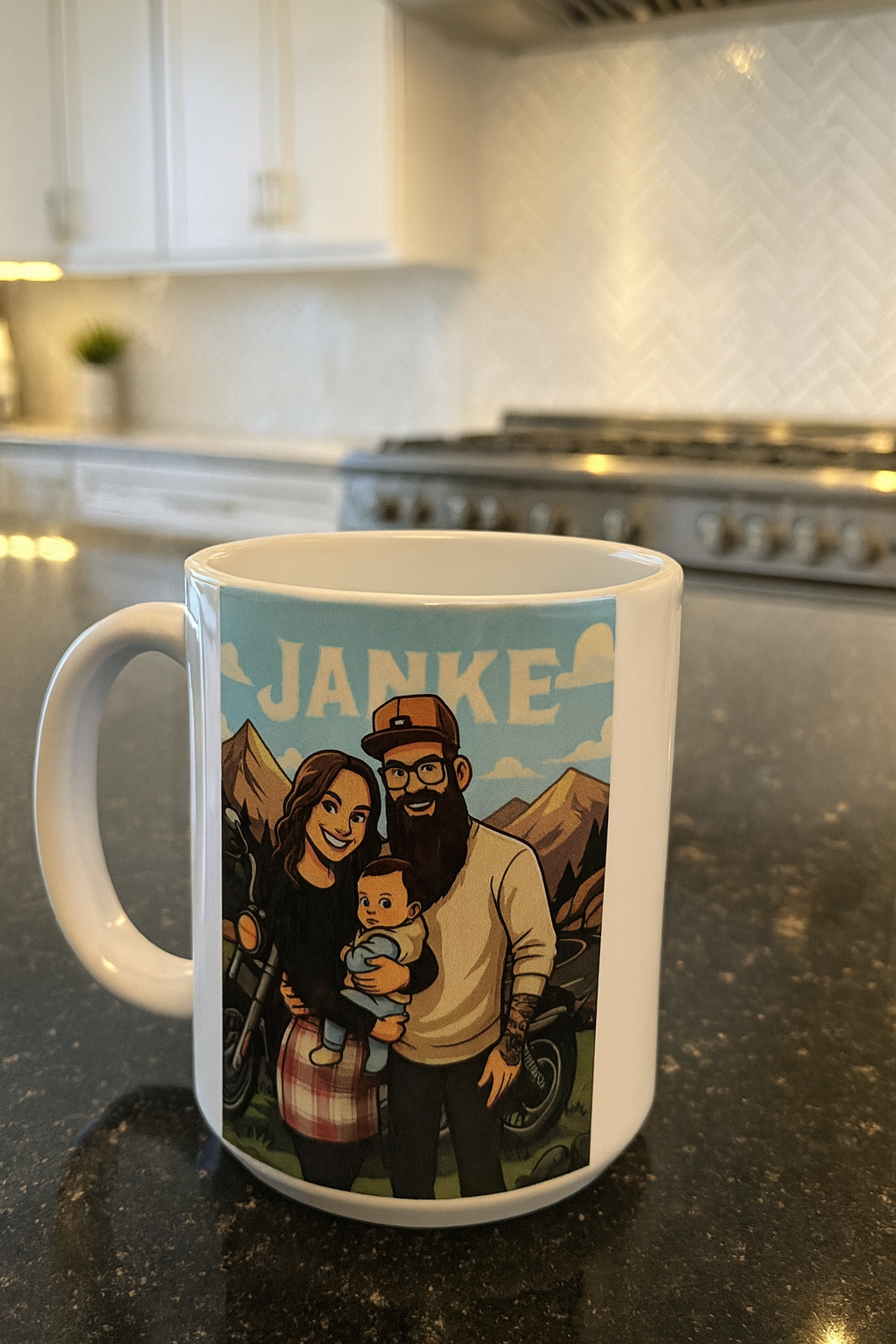 Custom Cartoonized Photo Mug