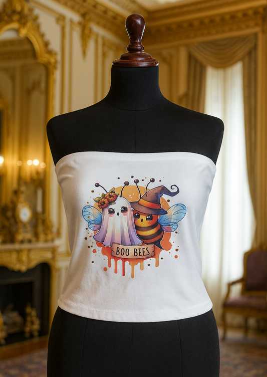 Boo Bees Halloween Tube Top