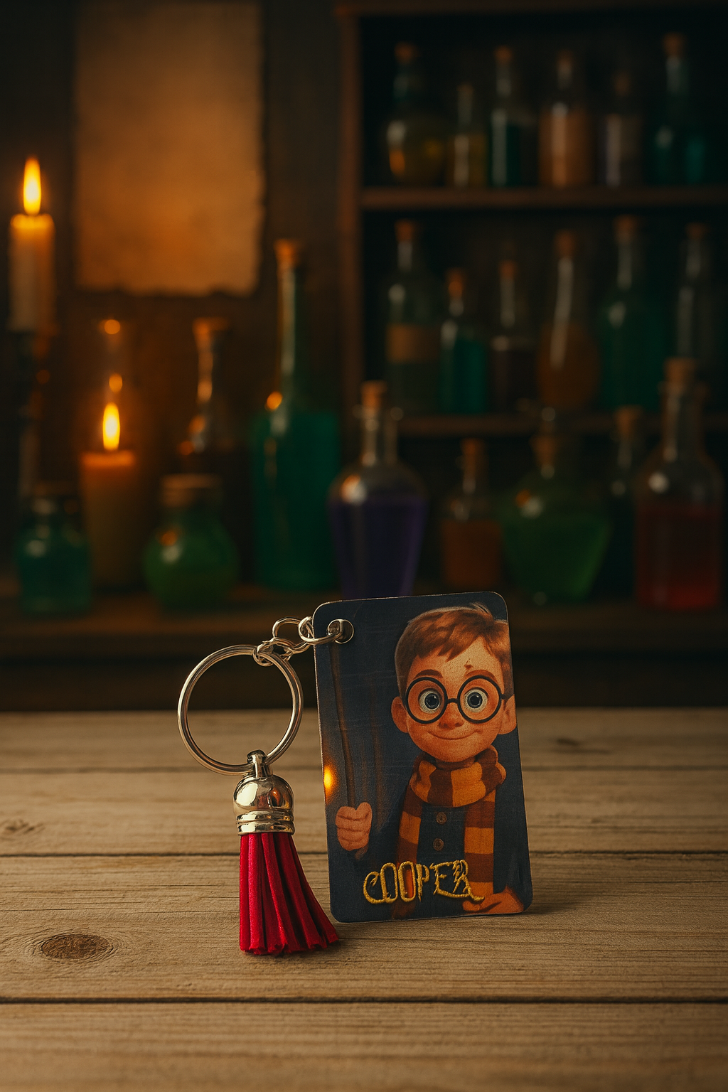 Custom Cartoonized Keychain