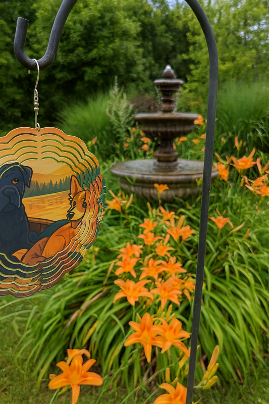 Personalized 8" Photo Wind Spinner