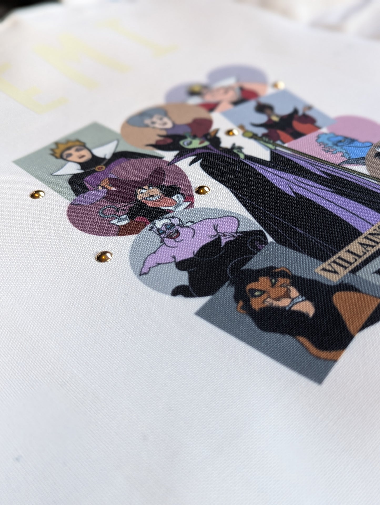 Peek-a-Boo Disney Villains Trick or Treat Bag